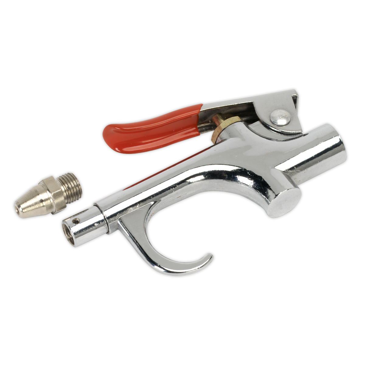 Sealey Air Blow Gun Palm Type with 1/4"BSP Air Inlet and Safety Nozzle SA913