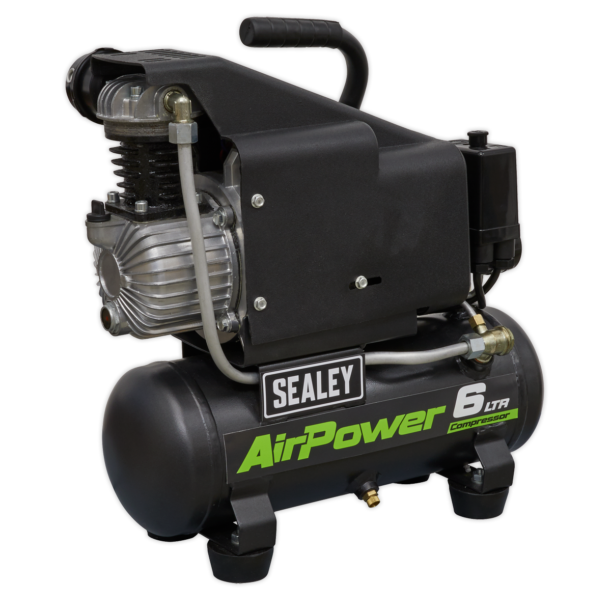 Sealey 6L Direct Drive Air Compressor 1hp SAC0610E