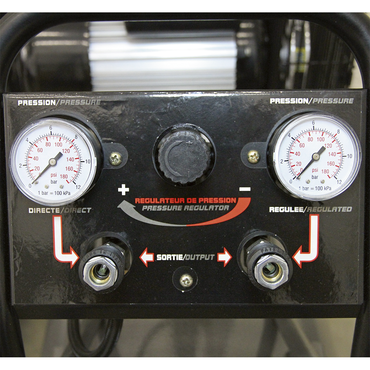 Sealey 150L Belt Drive Air Compressor 3hp with Front Control Panel SAC3153B