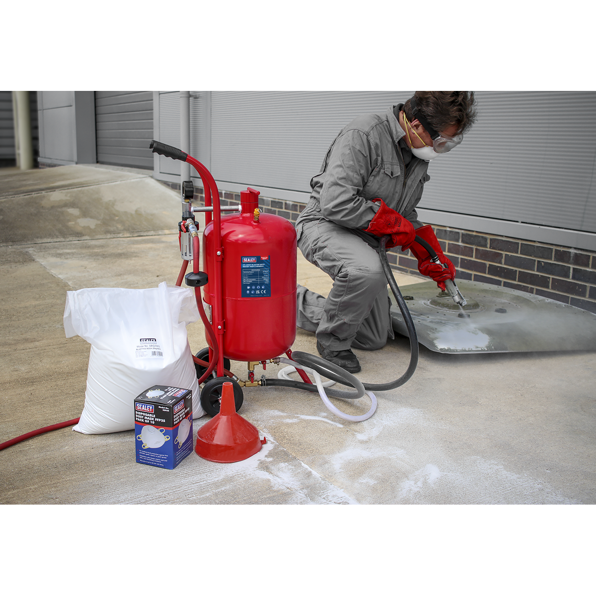 Sealey Soda Blasting Conversion Kit for SB997 & SB998 SB99.KIT