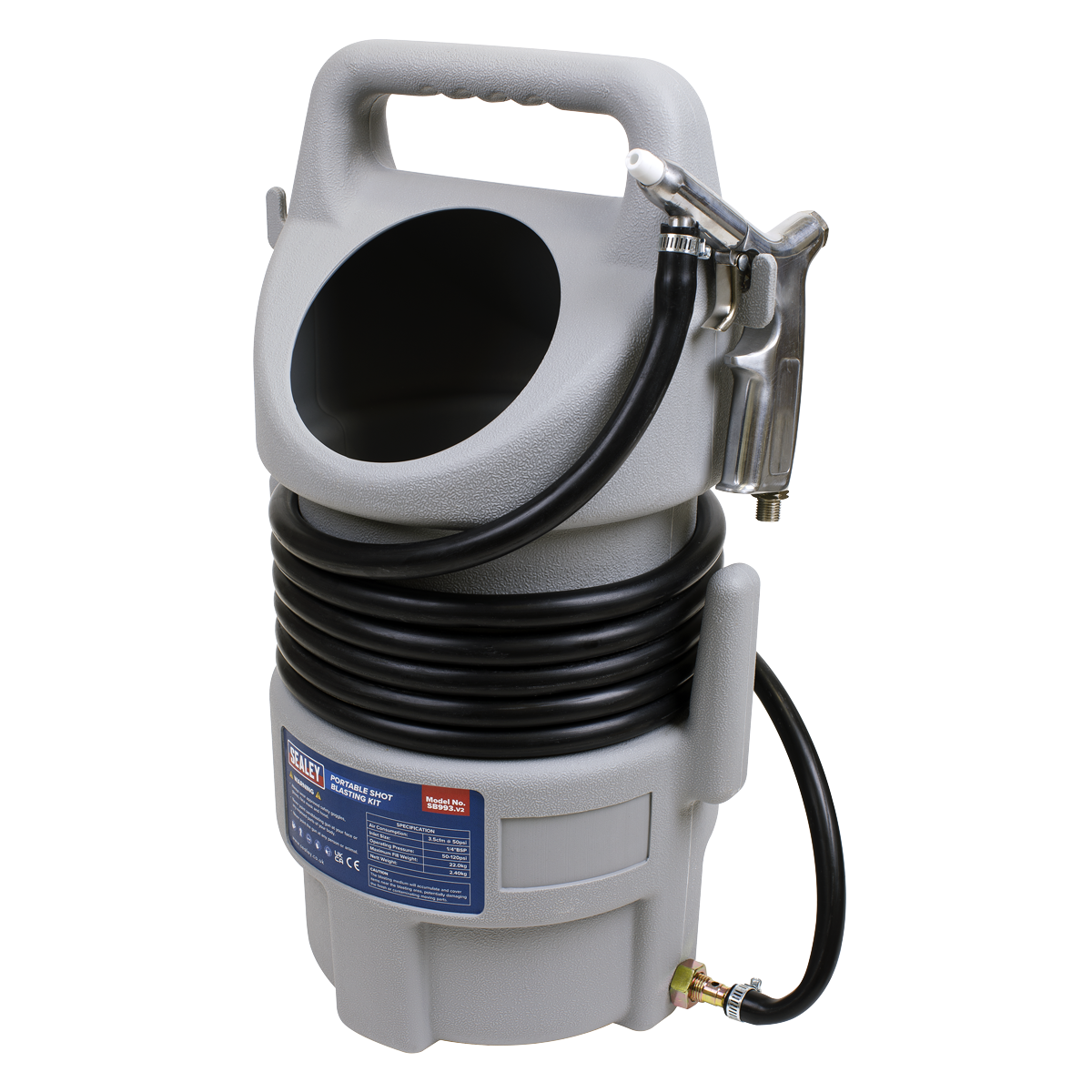 Sealey Portable Shot Blasting Kit SB993