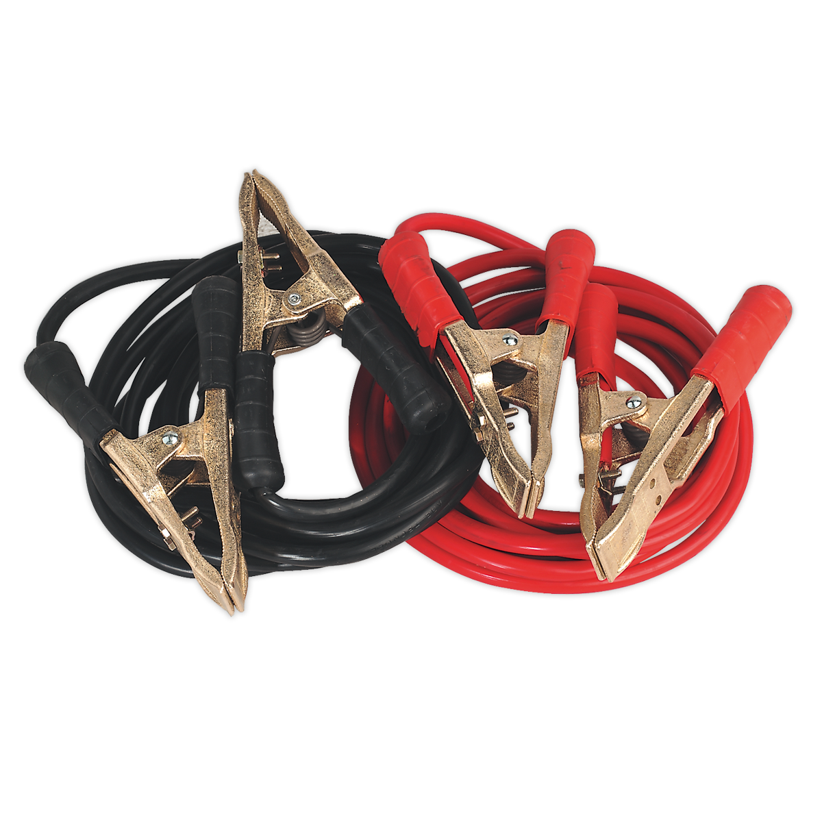 Sealey 750A Extra-Heavy-Duty Copper Booster Cables 35mm² x 5m SBC/35/5/EHD