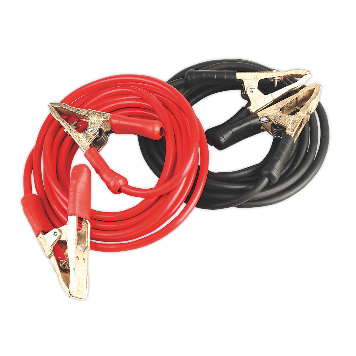 Sealey 900A Extra-Heavy-Duty Copper Booster Cables 50mm² x 6.5m SBC50/6.5/EHD