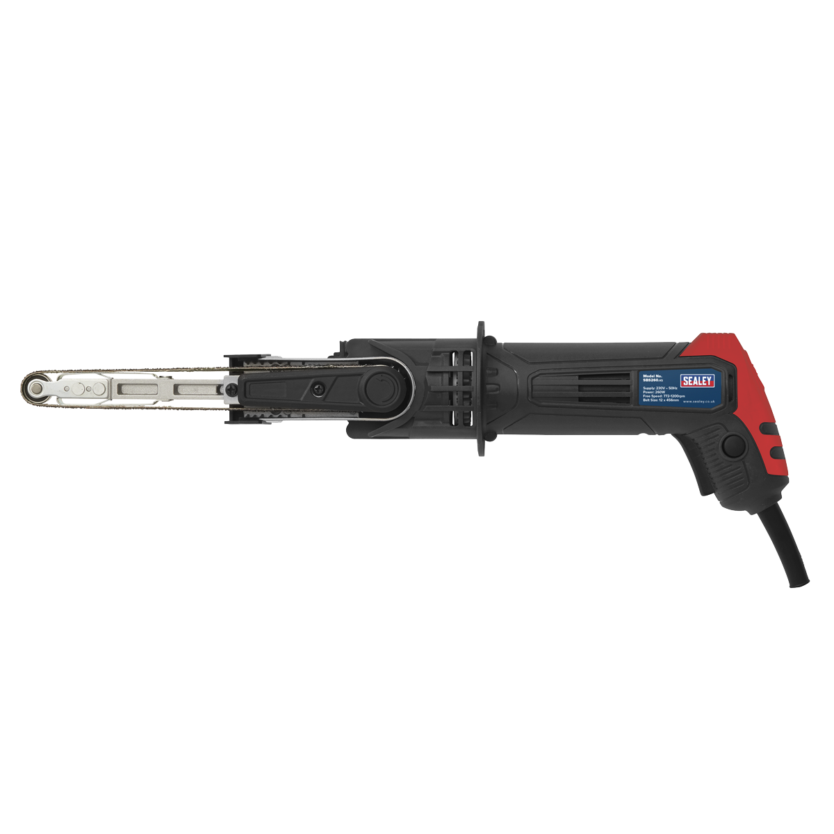 Sealey 12mm Variable Speed Belt Sander 260W SBS260
