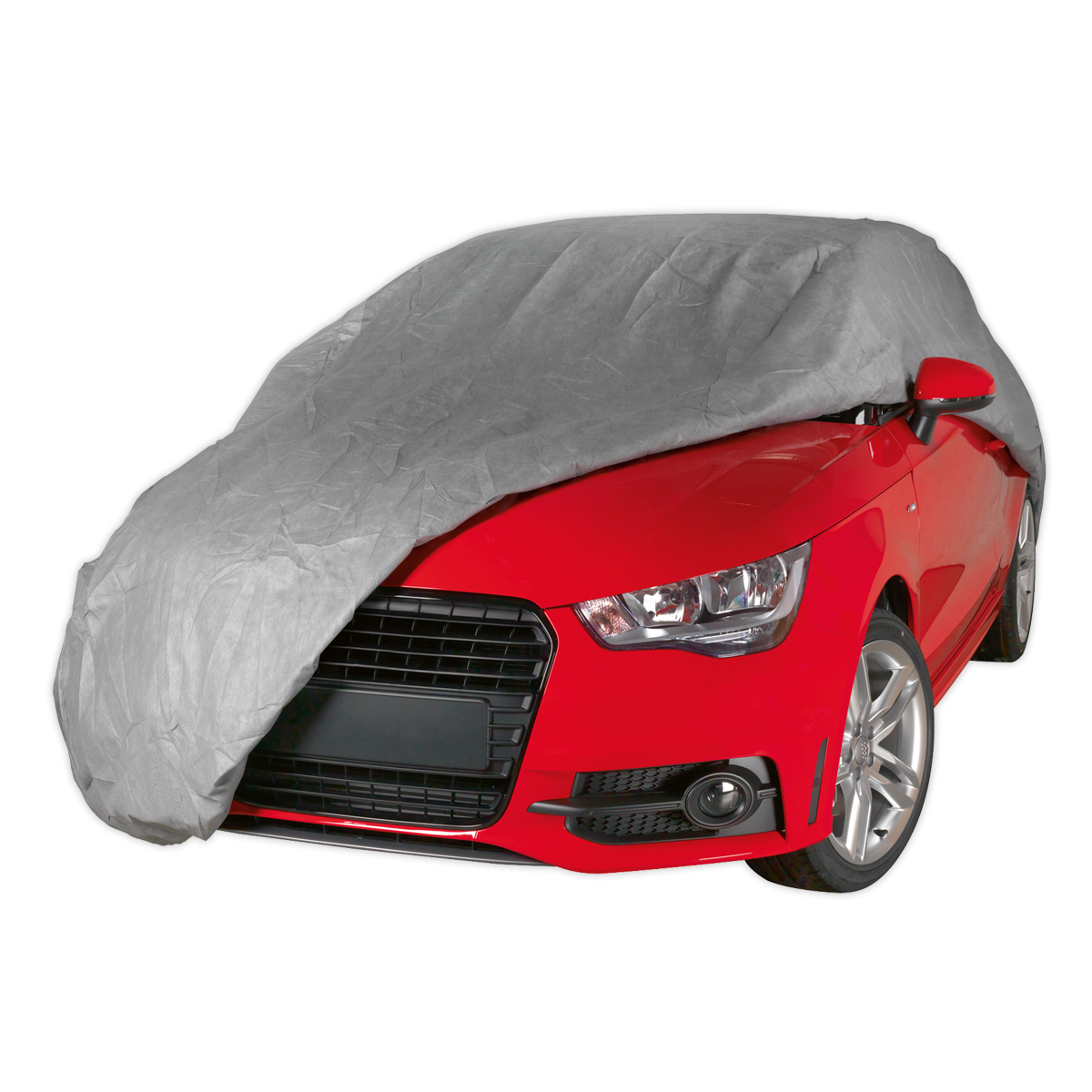 Sealey 3-Layer All Seasons Car Cover - Medium SCCM