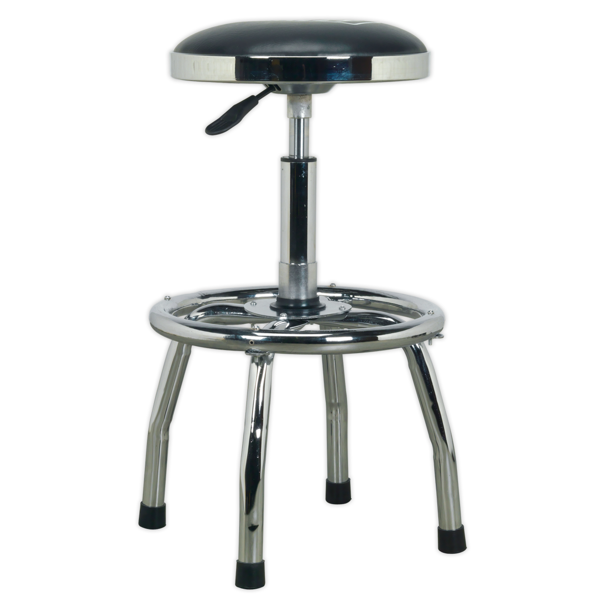 Sealey Heavy-Duty Pneumatic Workshop Stool with Adjustable Height Swivel Seat SCR17