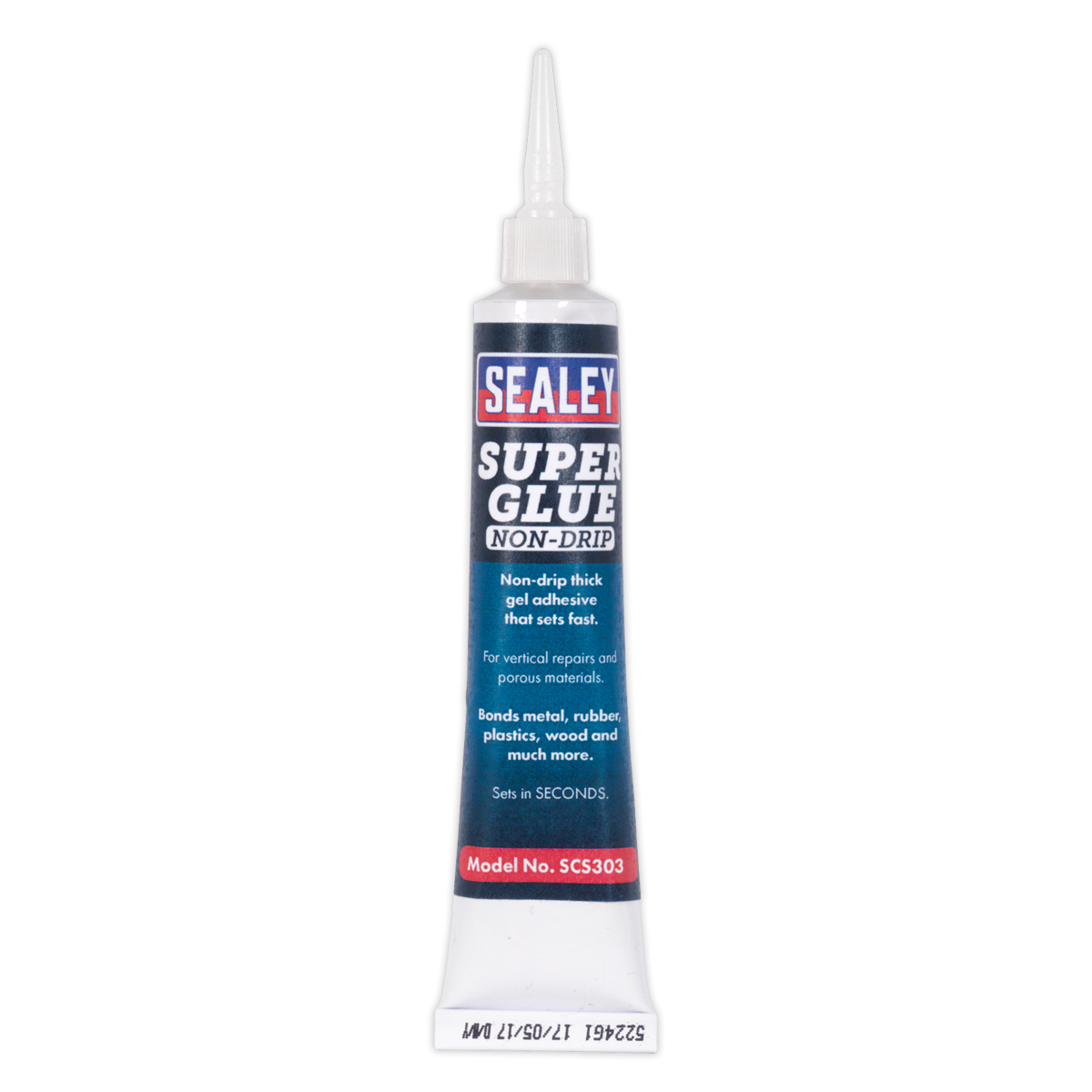 Sealey 20g Non-Drip Gel Super Glue - Pack of 20 SCS303
