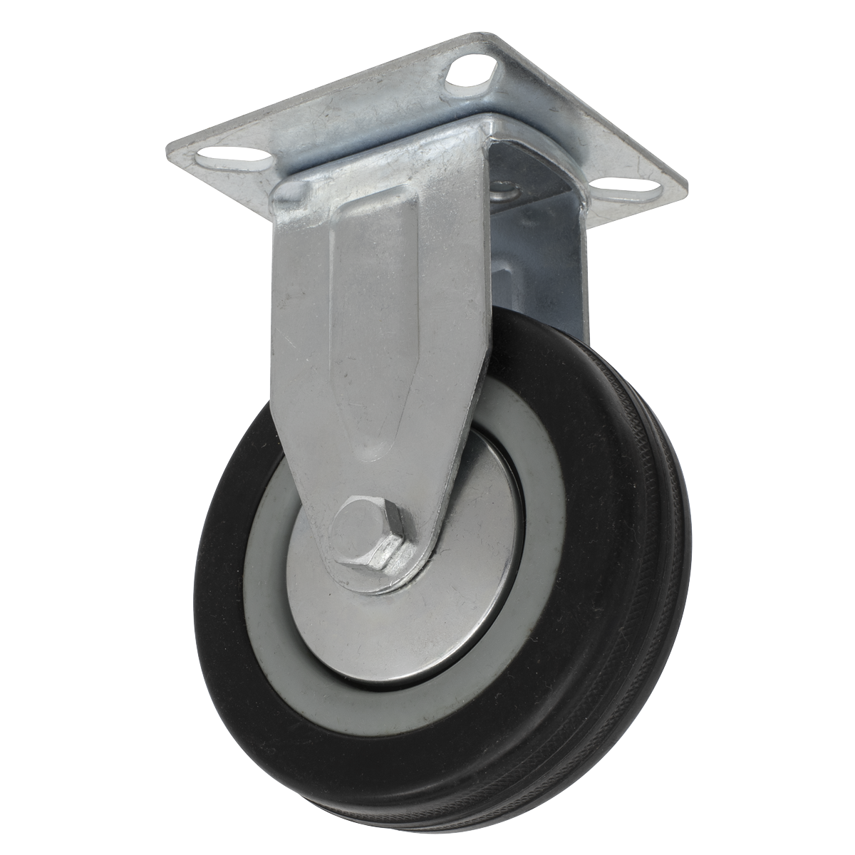Sealey Ø100mm Castor Wheel Fixed Plate SCW1100FP