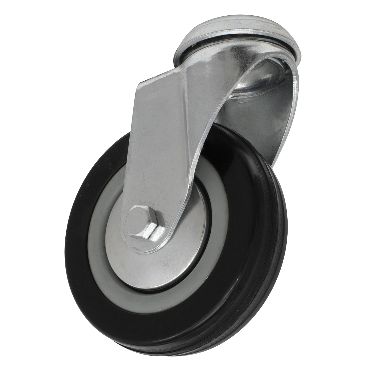 Sealey Ø100mm Castor Wheel Bolt Hole Swivel SCW1100SB