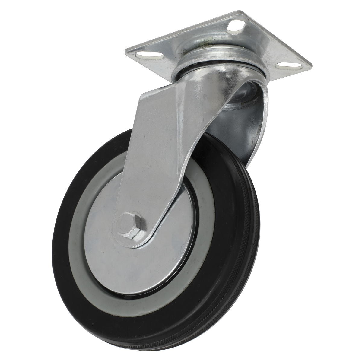 Sealey Ø125mm Castor Wheel Swivel Plate SCW1125SP