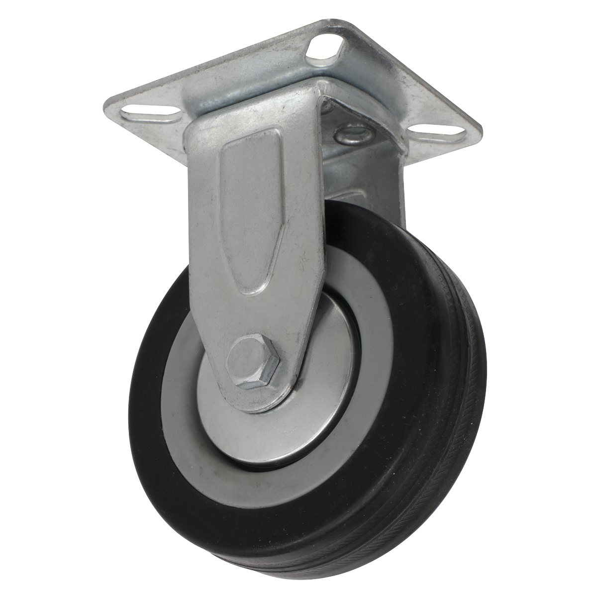 Sealey Ø75mm Castor Wheel Fixed Plate SCW175FP