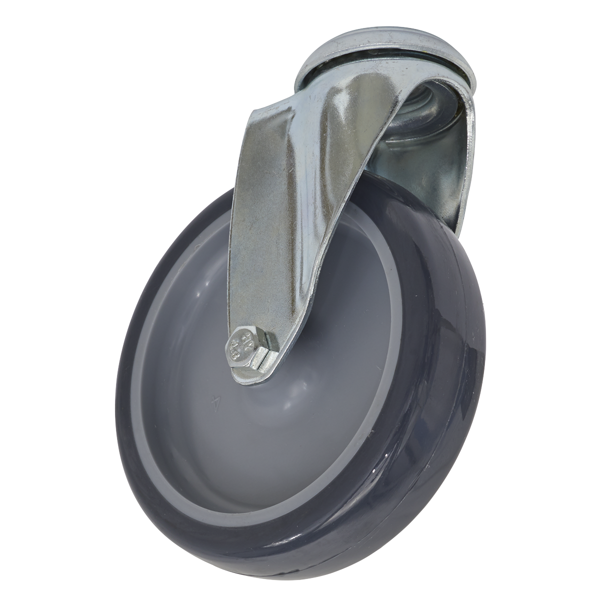 Sealey Ø100mm Castor Wheel Bolt Hole Swivel SCW2100SB