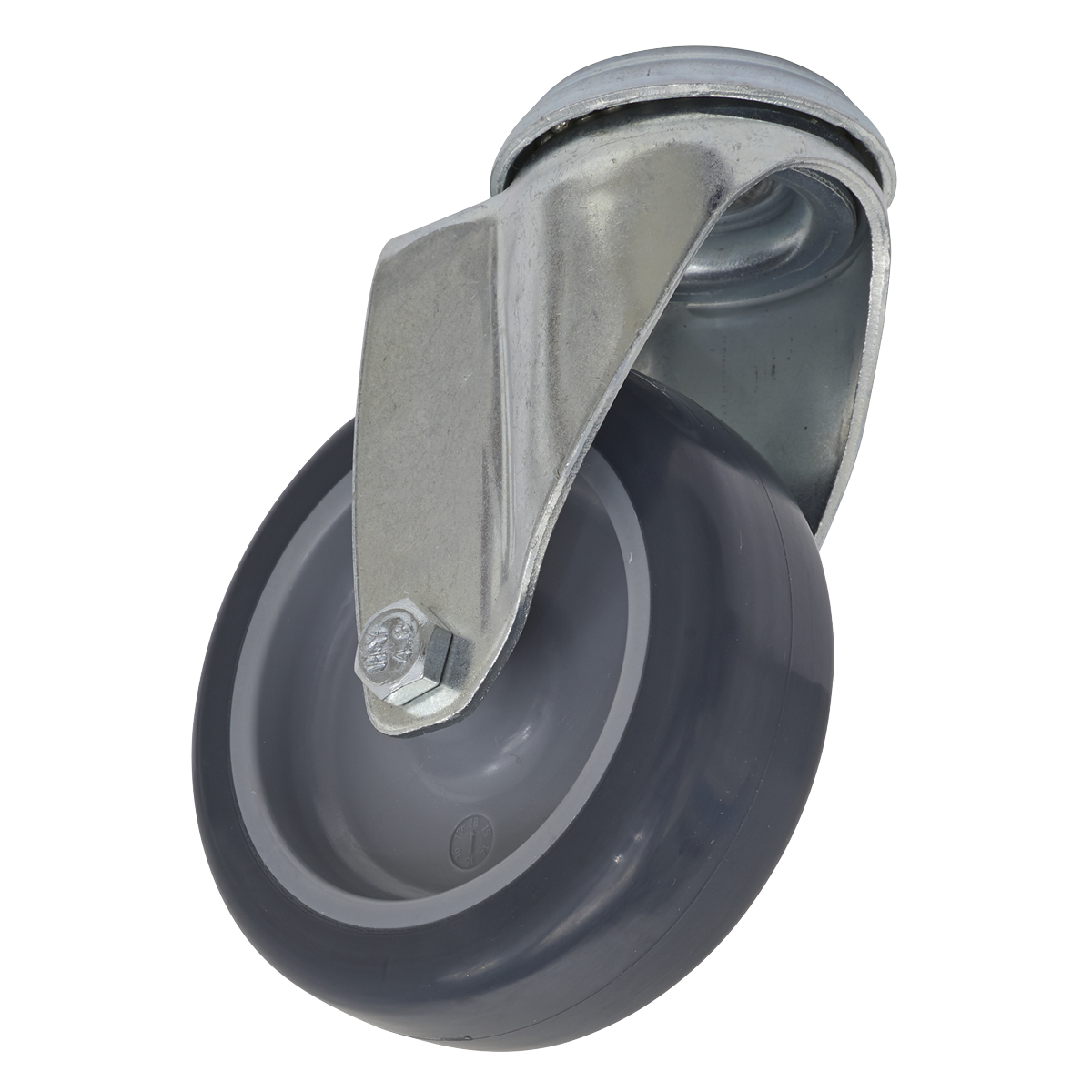 Sealey Ø75mm Castor Wheel Bolt Hole Swivel SCW275SB