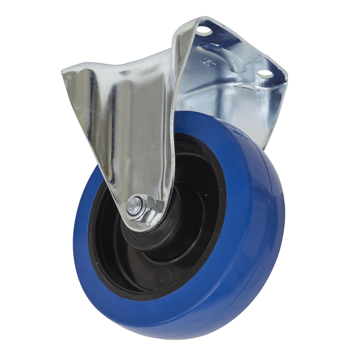 Sealey Ø160mm Castor Wheel Fixed Plate SCW3160FP
