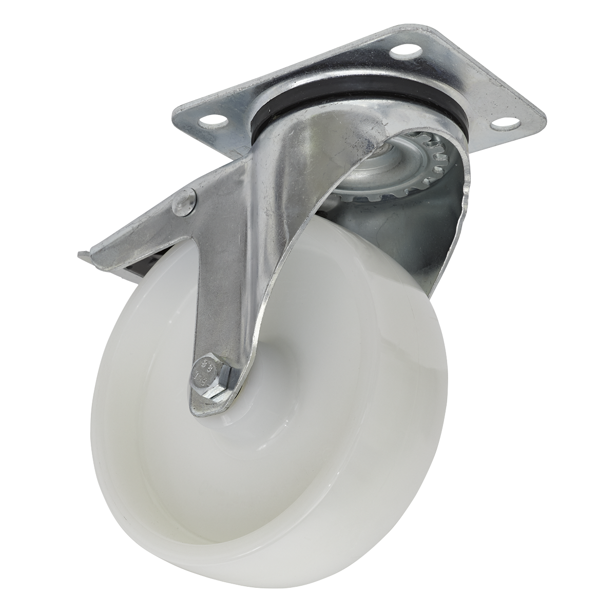 Sealey Ø125mm Castor Wheel Swivel Plate with Total Lock SCW4125SPL