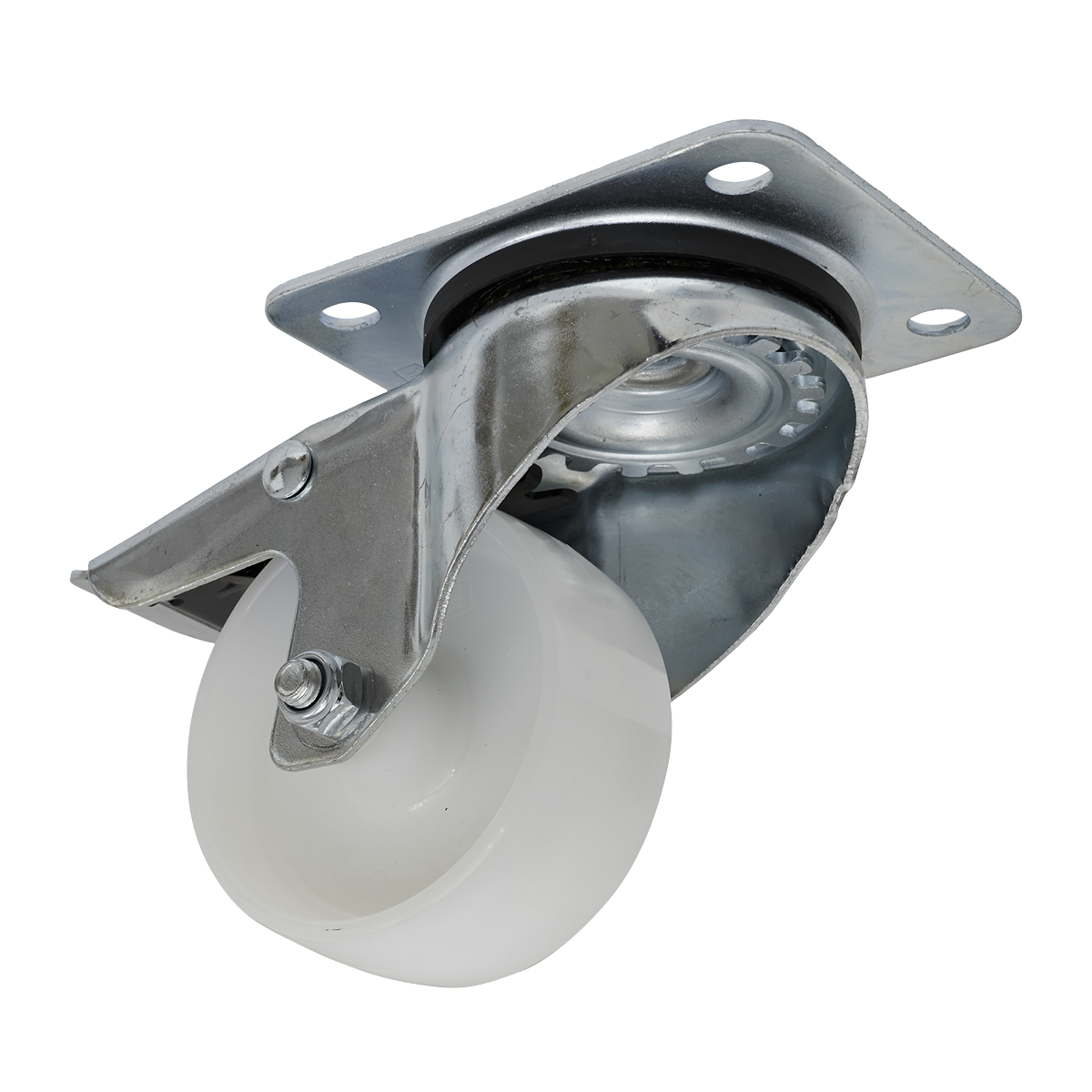 Sealey Ø80mm Castor Wheel Swivel Plate with Total Lock SCW480SPL