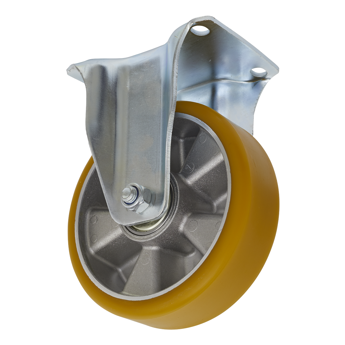 Sealey Ø160mm Castor Wheel Fixed Plate SCW5160FP