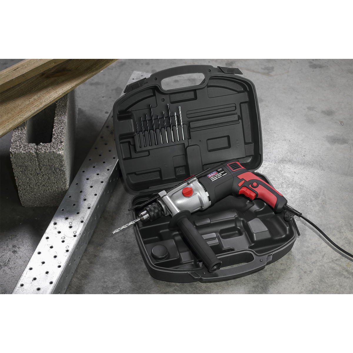 Sealey Ø13mm 2 Mechanical/Variable Speed Hammer Drill 1050W SD1000
