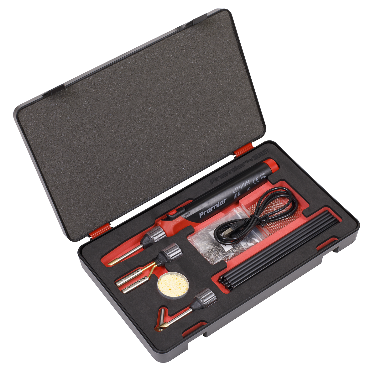 Sealey 30W Lithium-ion Rechargeable Plastic Welding Repair Kit SDL14