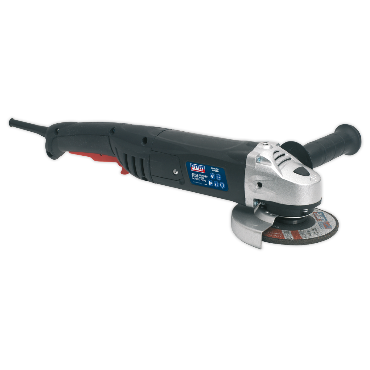 Sealey Ø125mm Angle Grinder 1000W with Schuko Plug SG125EU
