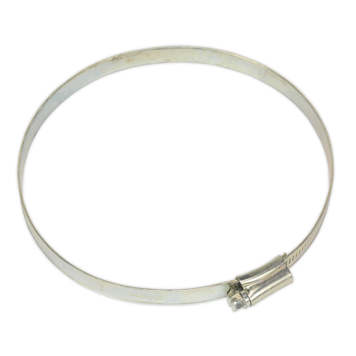 Sealey Ø120-140mm Zinc Plated Hose Clip - Pack of 10 SHC6