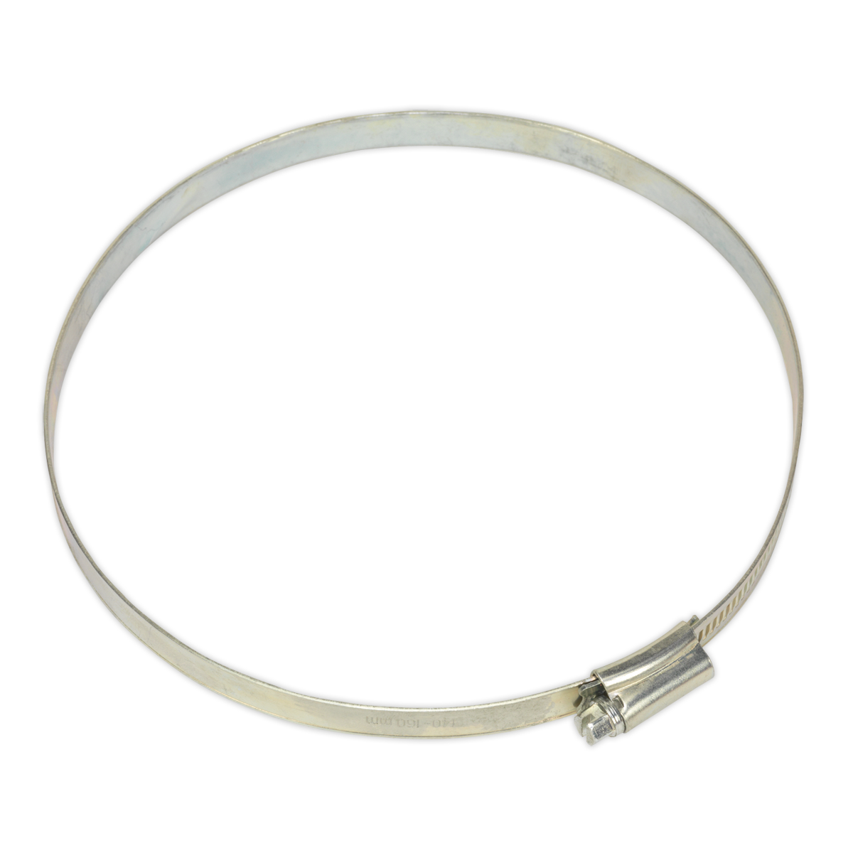 Sealey Ø140-160mm Zinc Plated Hose Clip - Pack of 10 SHC7