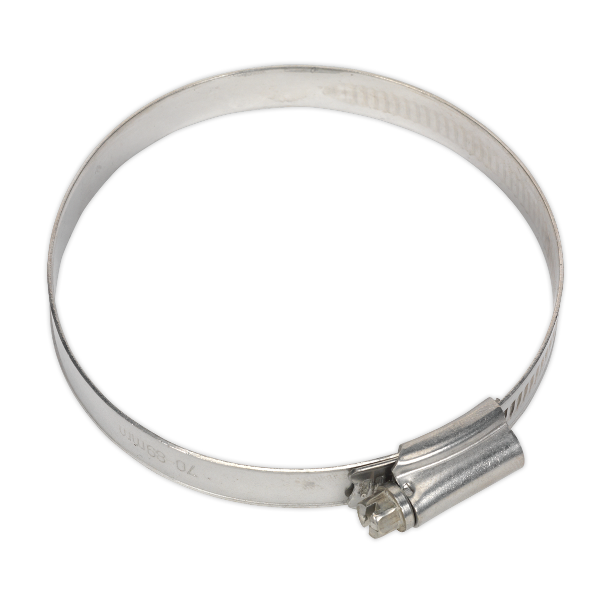 Sealey Ø70-89mm Stainless Steel Hose Clip - Pack of 5 SHCSS3X