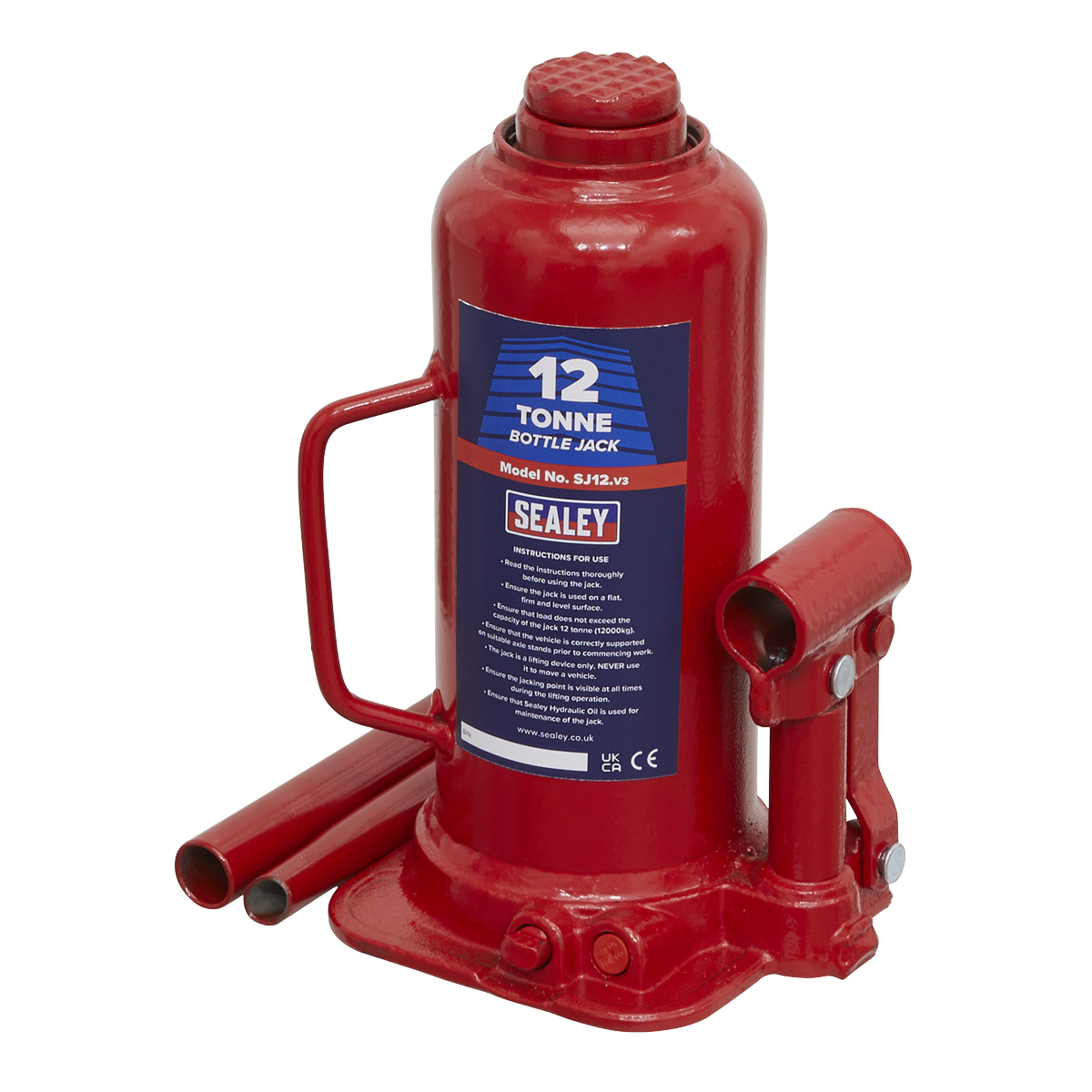 Sealey 12tonne Bottle Jack SJ12