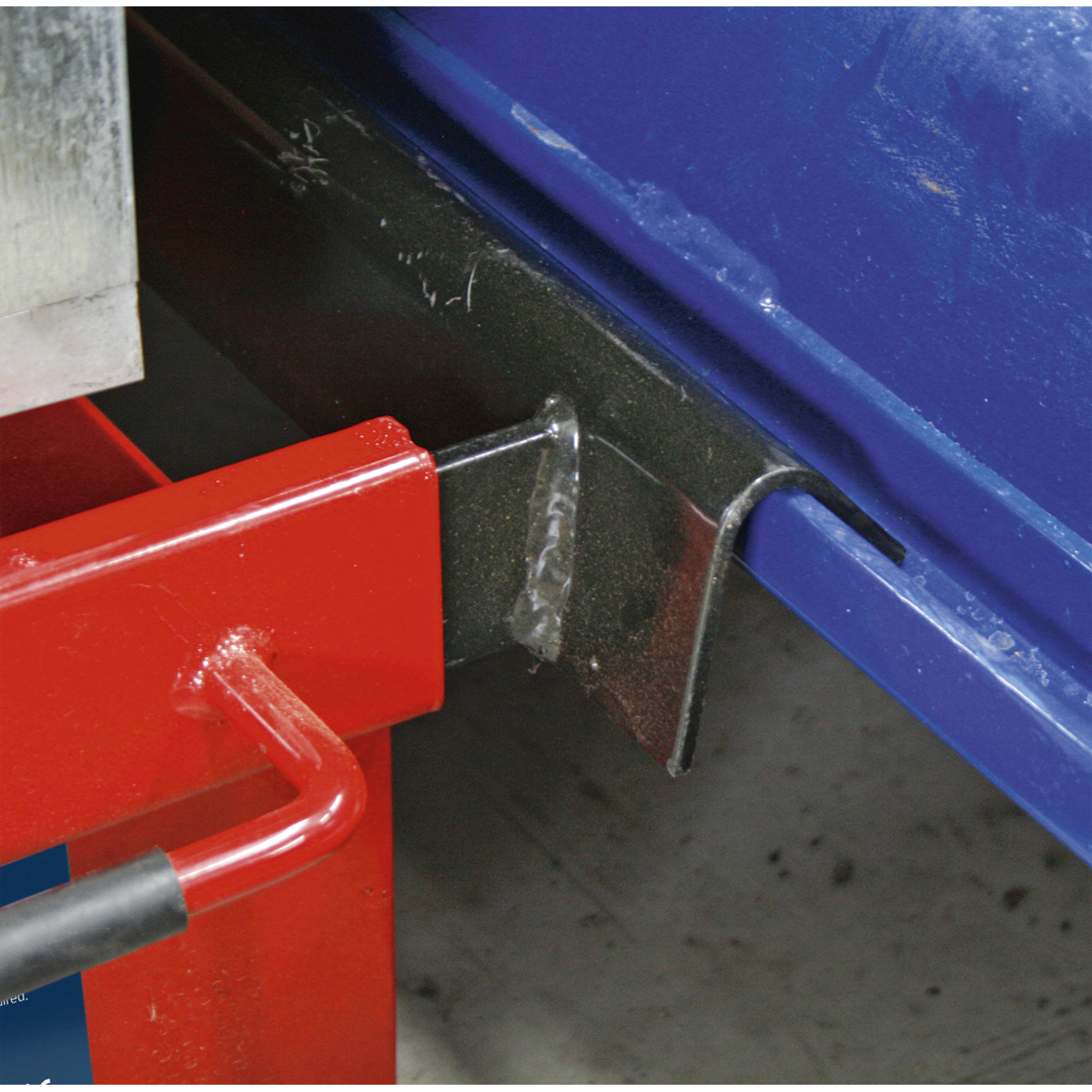 Sealey 2tonne Jacking Beam with 1.6m Extending Arms & Flat Roller Supports SJBEX200