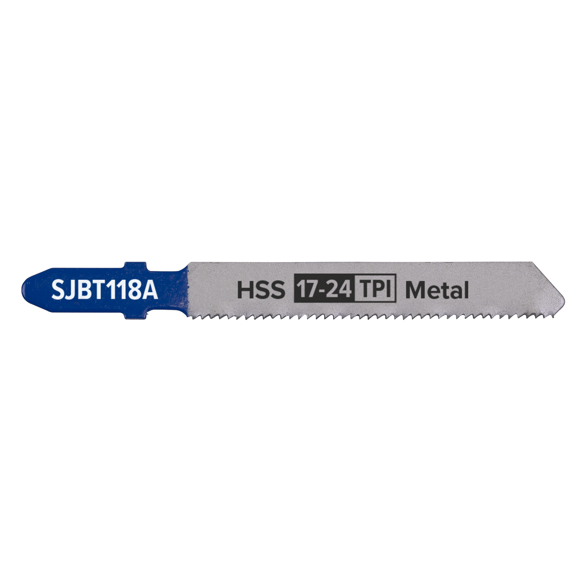 Sealey 92mm 17-24tpi Jigsaw Blade Metal - Pack of 5 SJBT118A