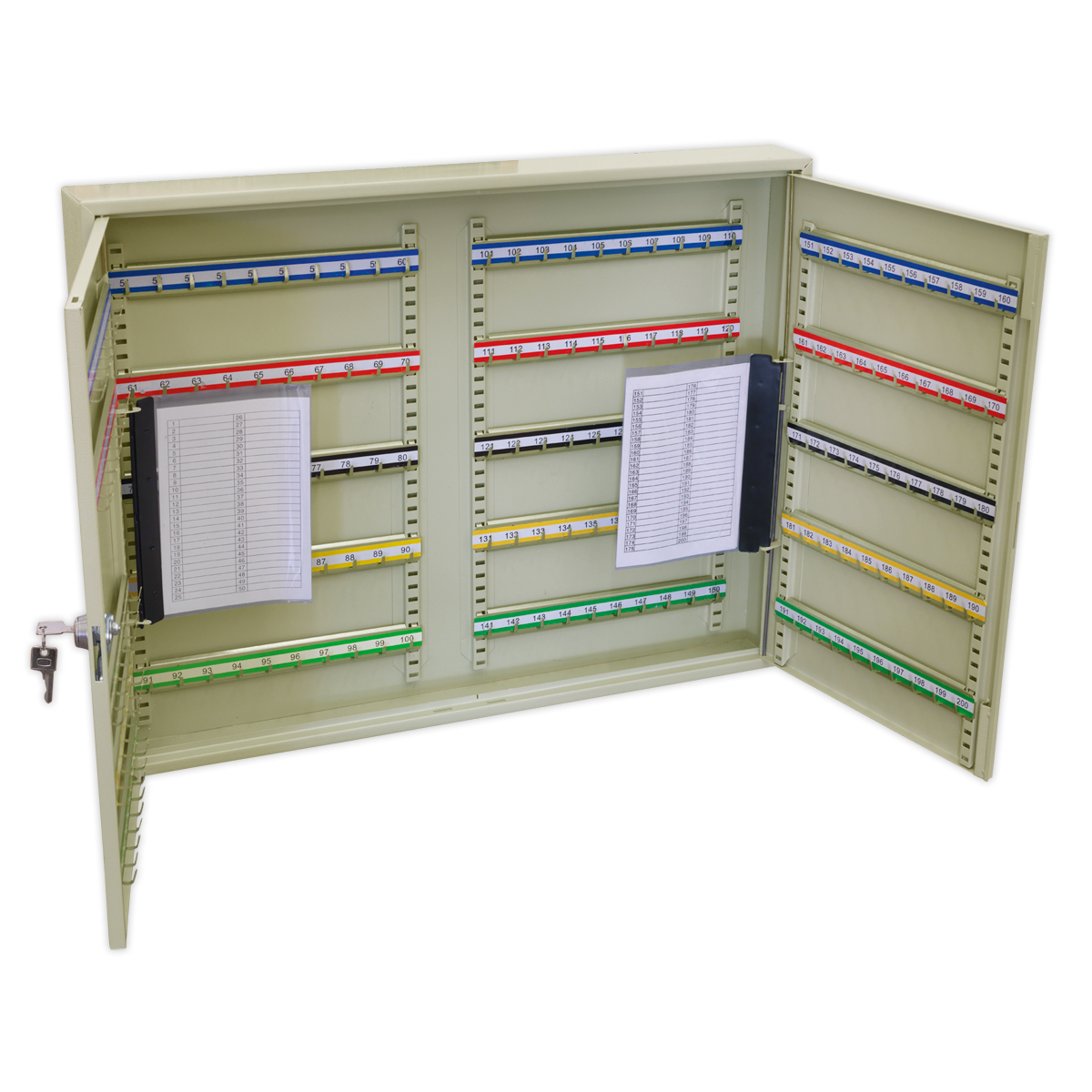 Sealey Wide Key Cabinet 200 Key Capacity SKC200W
