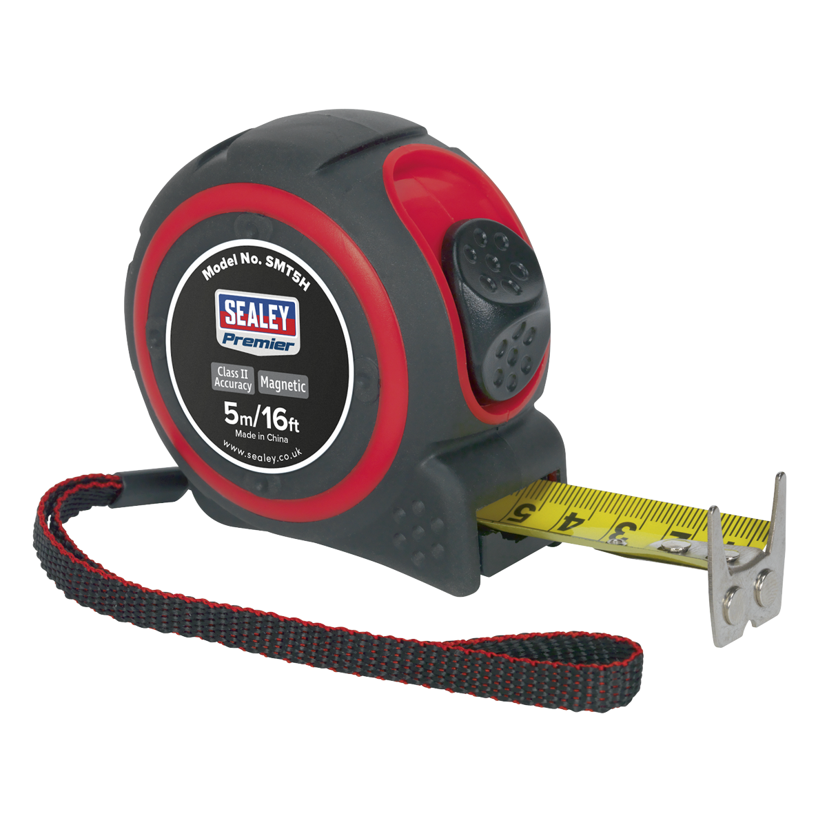 Sealey 5m(16ft) Heavy-Duty Tape Measure SMT5H
