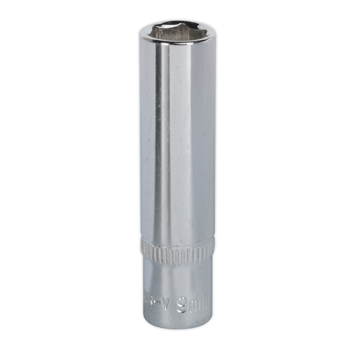 Sealey 9mm Deep 1/4"Sq Drive Fully Polished WallDrive® Socket SP1409D