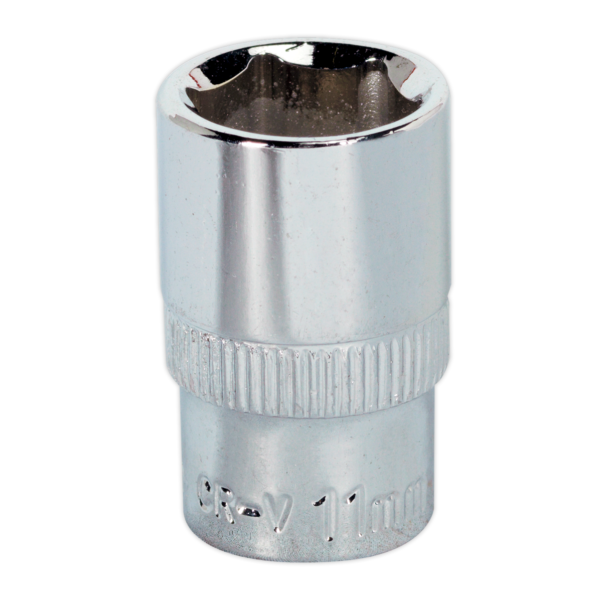 Sealey 11mm 1/4"Sq Drive Fully Polished WallDrive® Socket SP1411