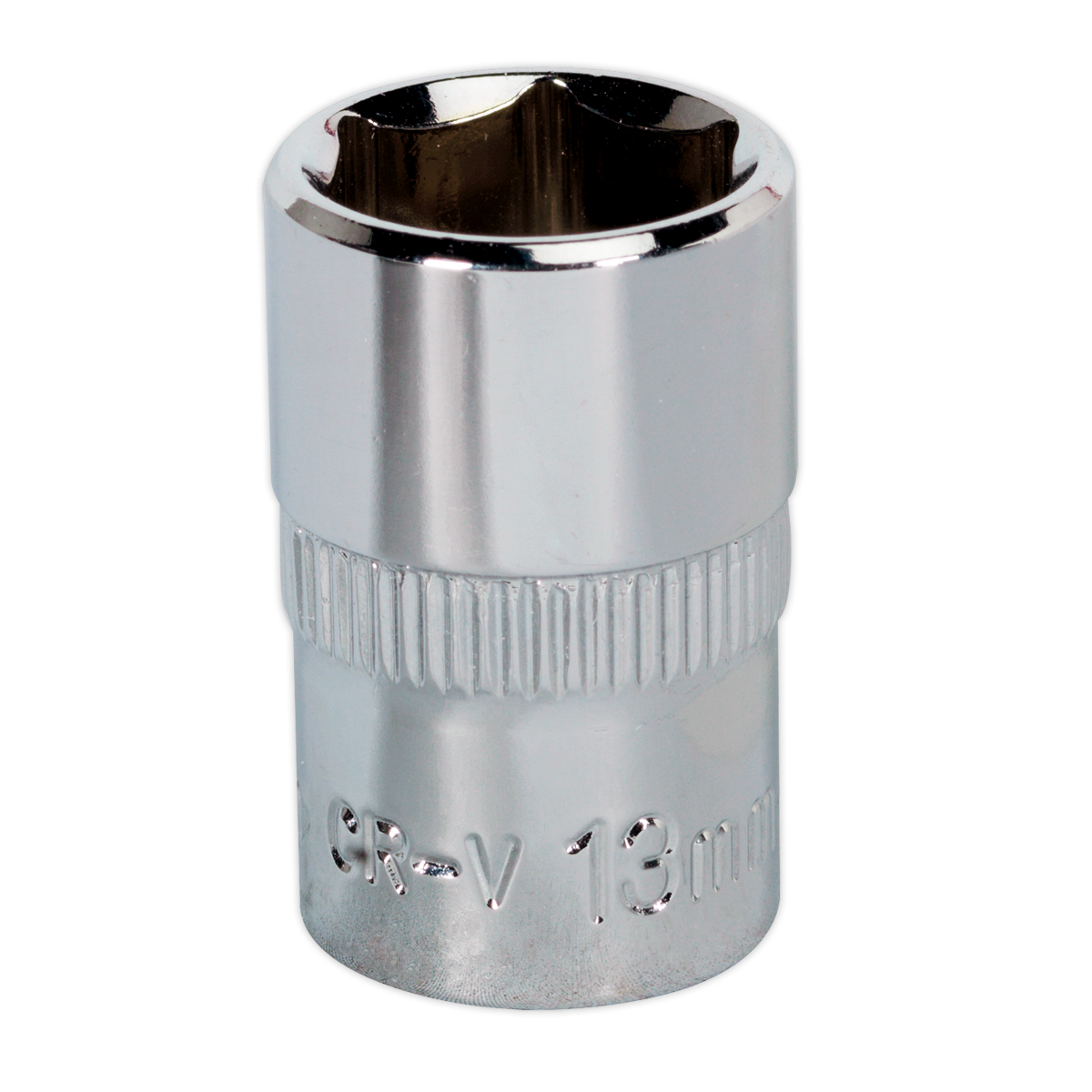 Sealey 13mm 3/8"Sq Drive Fully Polished WallDrive® Socket SP3813