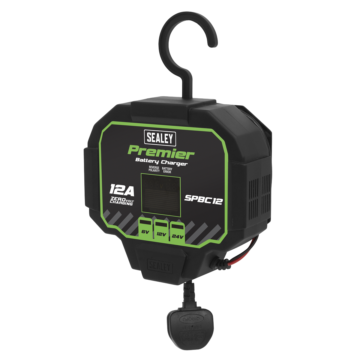 Sealey 12A Automatic Battery Charger & Maintainer SPBC12