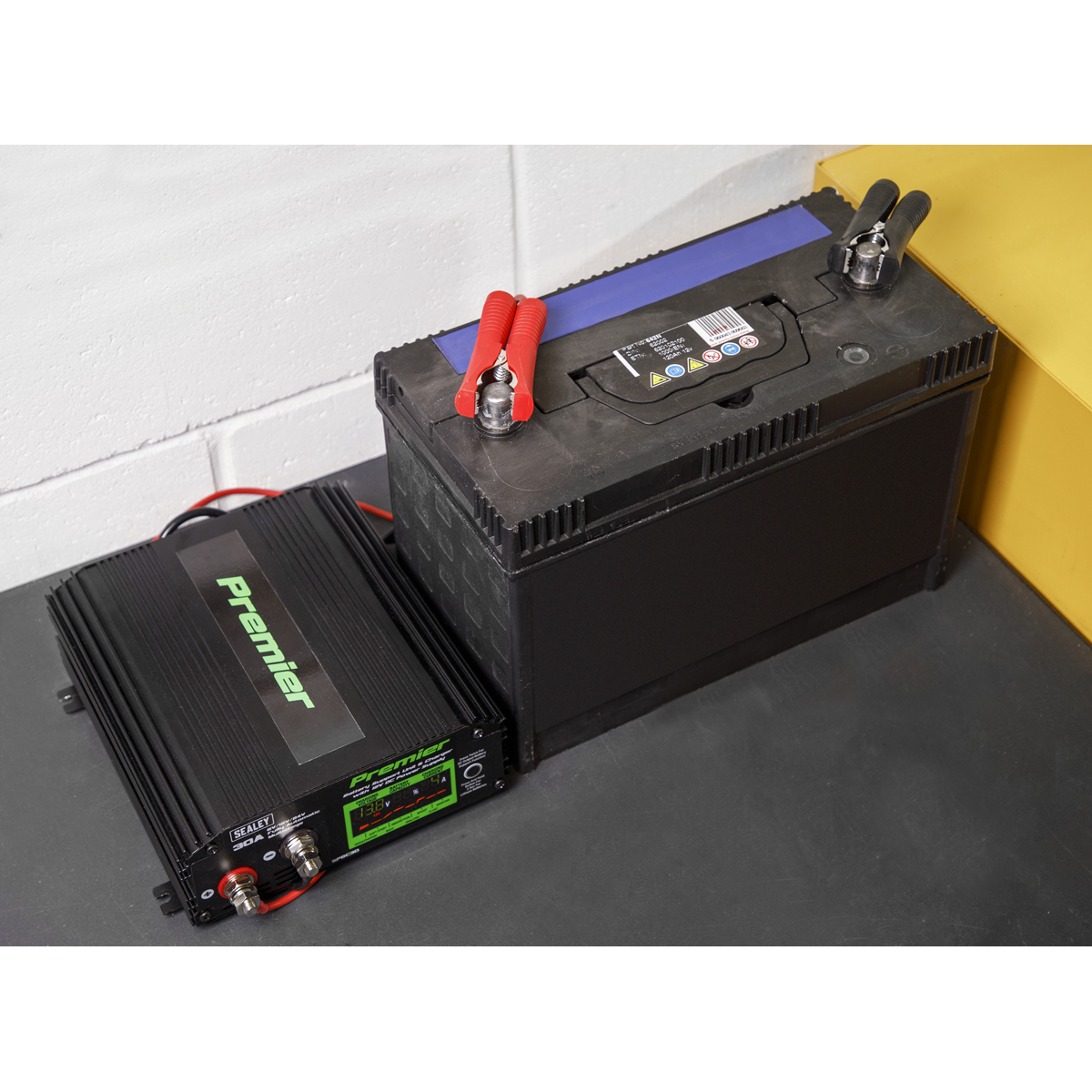 Sealey 30A Battery Support Unit & Charger SPBC30