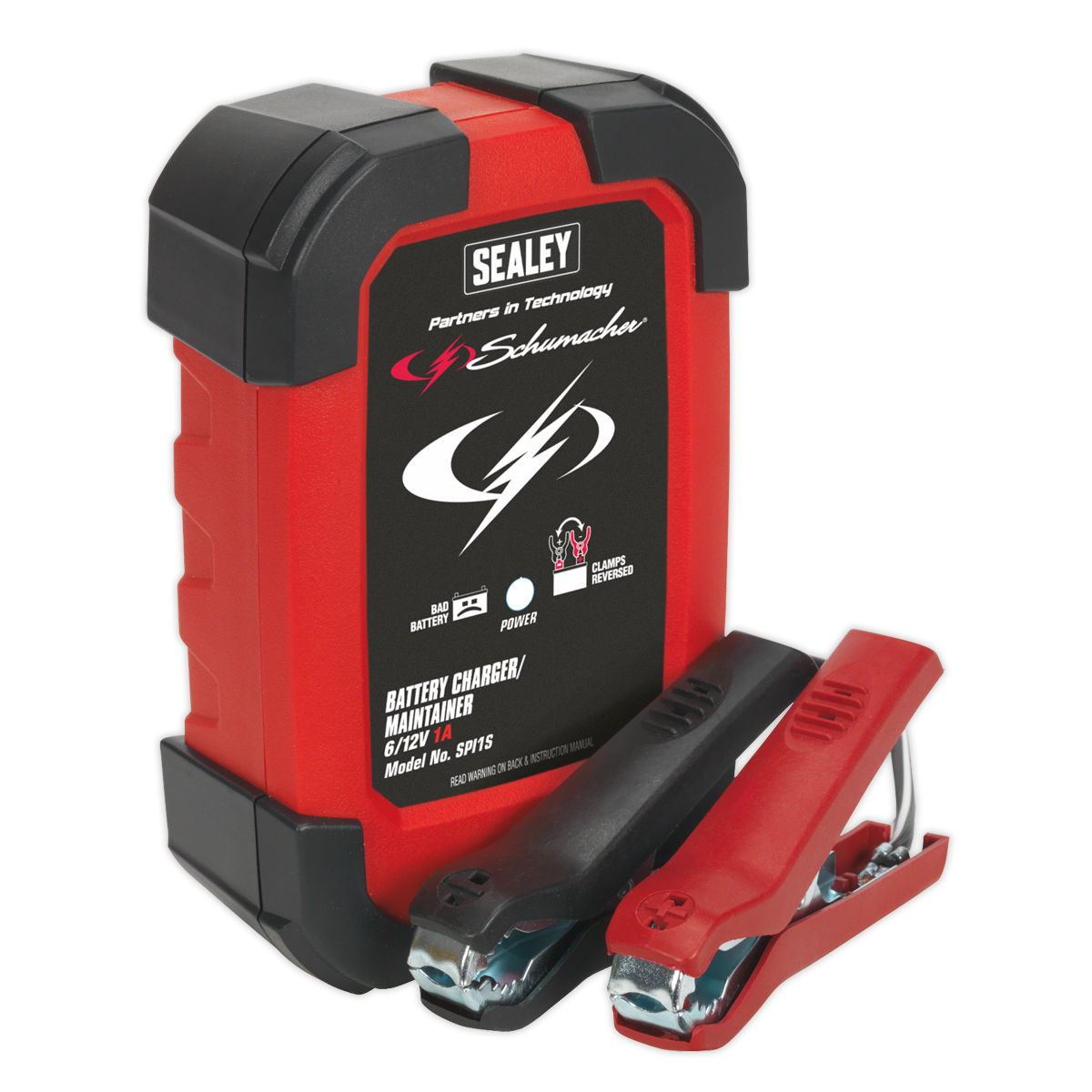 Sealey Schumacher® 1A 6/12V Intelligent Battery Charger SPI1S