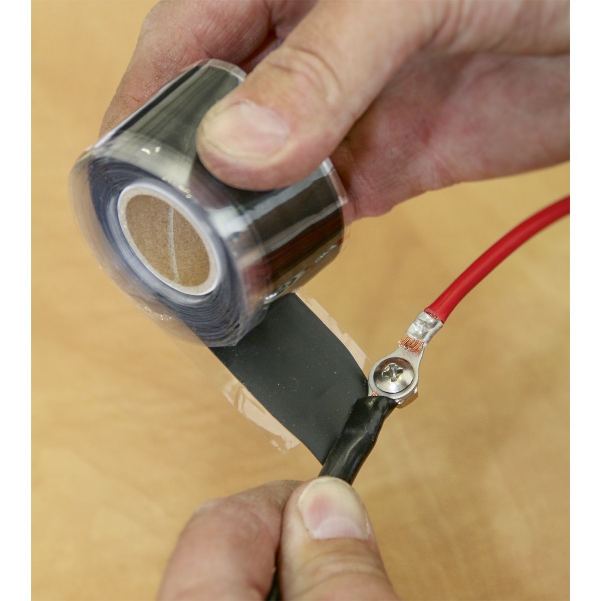 Sealey 5m Black Silicone Repair Tape ST5B
