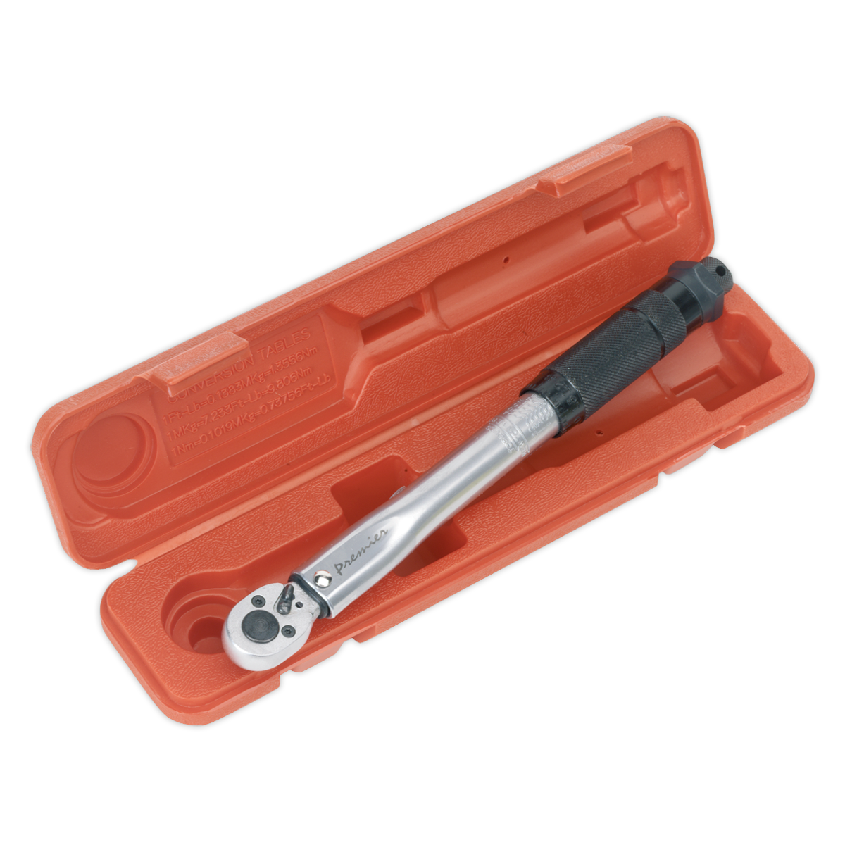 Sealey 3/8"Sq Drive Torque Wrench 2-24Nm/1.47-17.70lb.ft - Calibrated STW1012