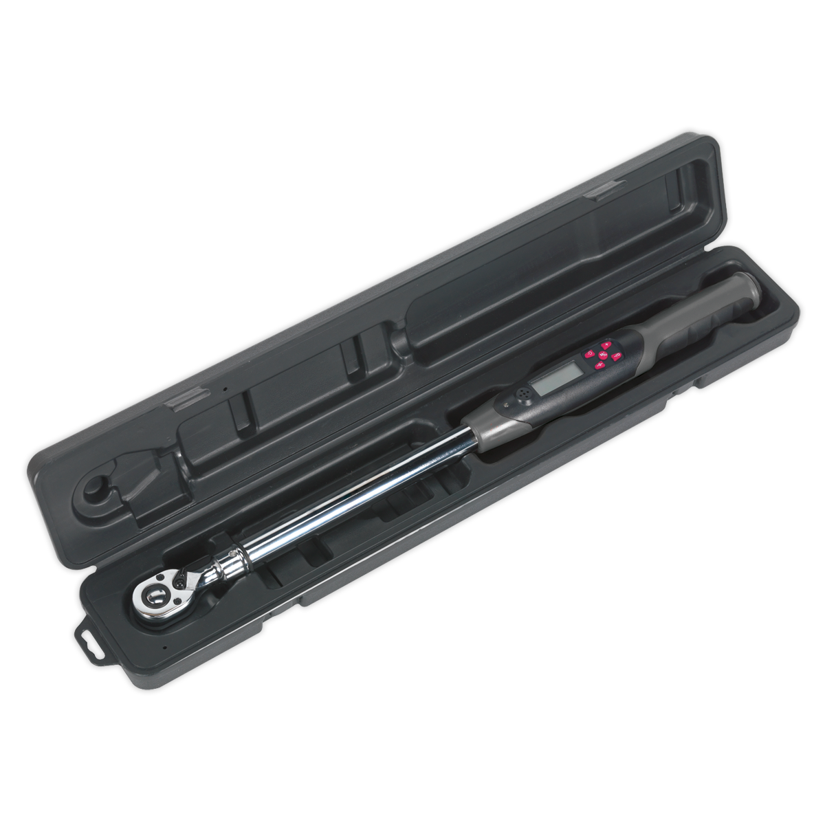 Sealey 1/2"Sq Drive Digital Torque Wrench with Angle Function 20-200Nm STW306