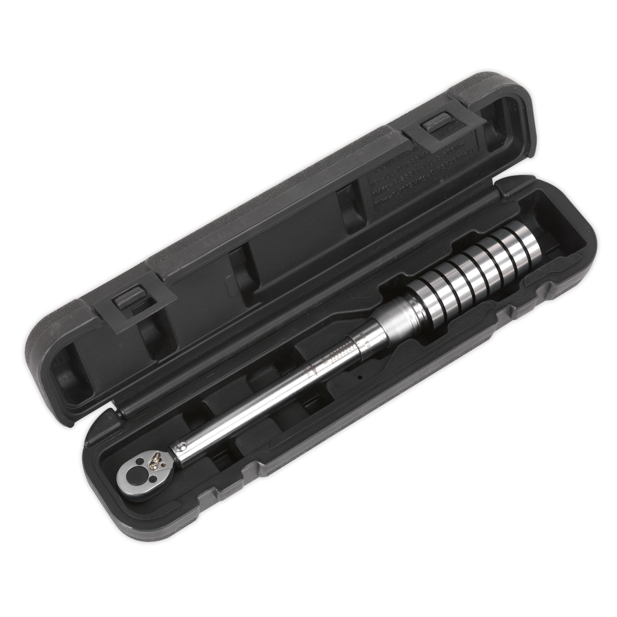 Sealey 3/8"Sq Drive Torque Wrench Micrometer Style 20-100Nm STW702