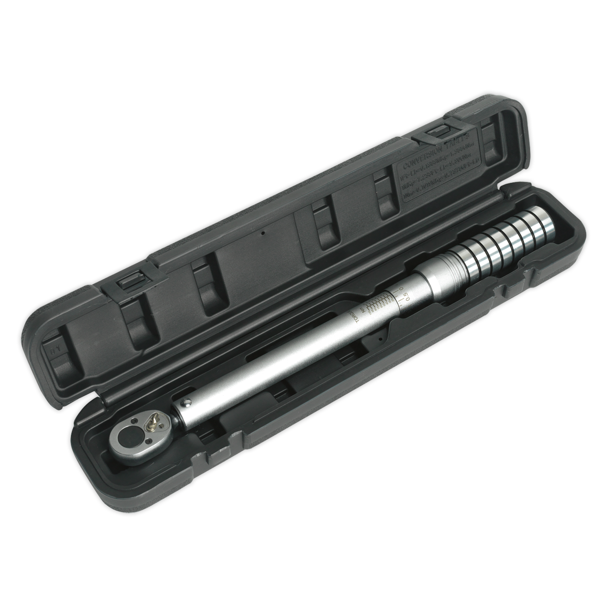 Sealey 1/2"Sq Drive Torque Wrench Micrometer Style 40-200Nm - Calibrated STW703