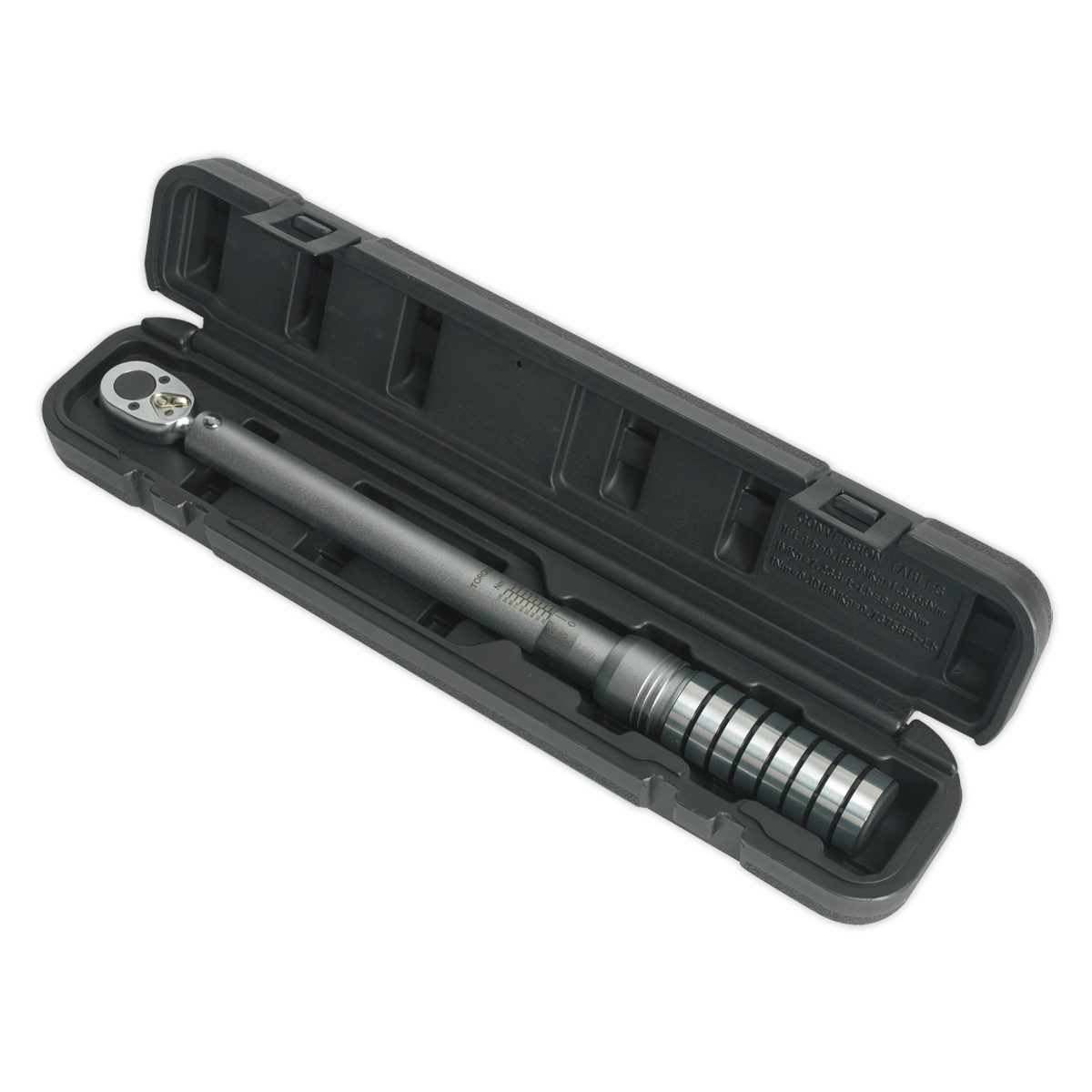 Sealey 1/2"Sq Drive Torque Wrench Micrometer Style 40-200Nm - Calibrated STW703
