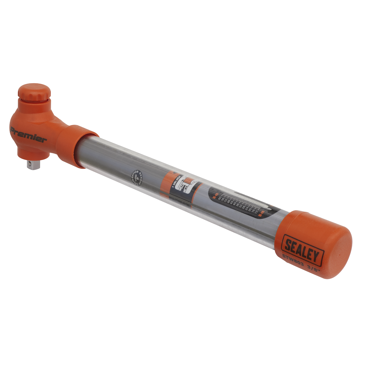 Sealey 3/8"Sq Drive Calibrated Insulated Torque Wrench 12-60Nm STW803