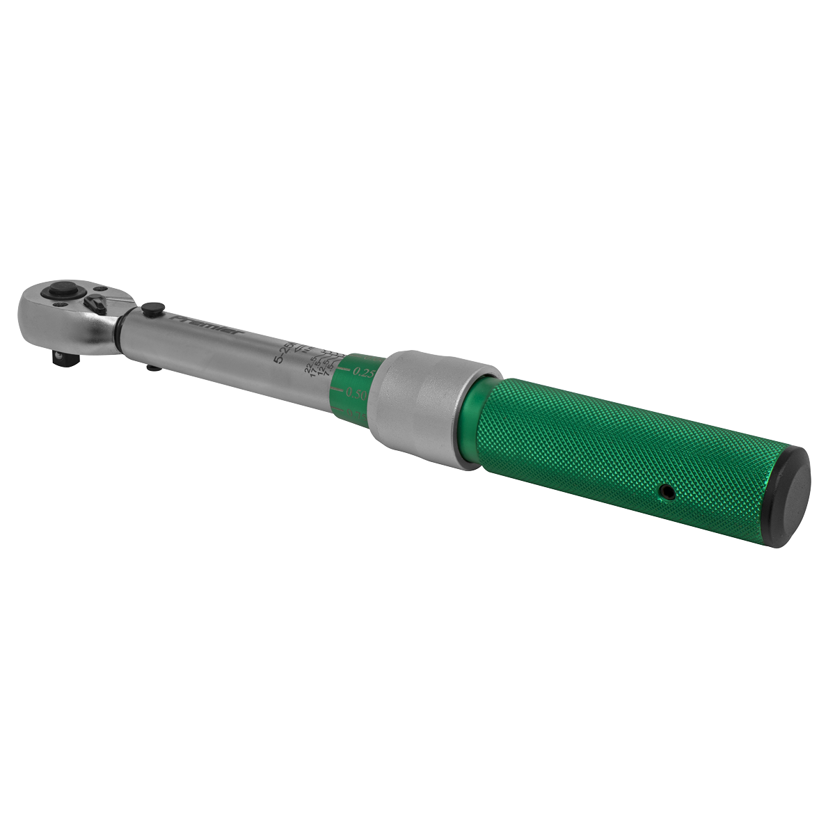 Sealey 1/4"Sq Drive Torque Wrench Micrometer Style 5-25Nm - Calibrated STW901