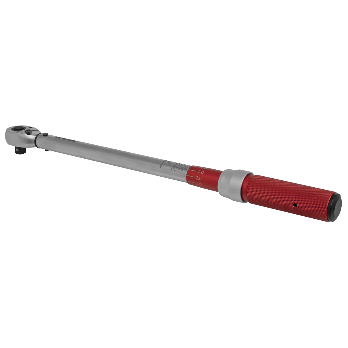 Sealey 1/2"Sq Drive Torque Wrench Micrometer Style 40-220Nm - Calibrated STW904
