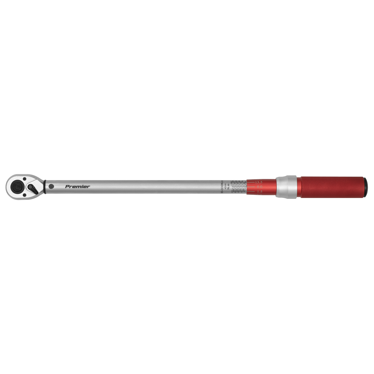 Sealey 1/2"Sq Drive Torque Wrench Micrometer Style 60-330Nm - Calibrated STW905