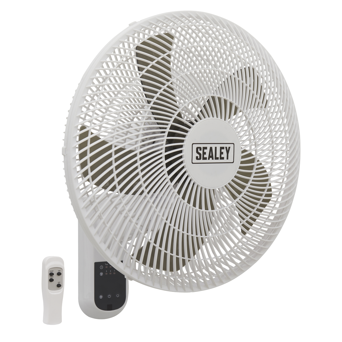 Sealey 16" 3-Speed Wall Fan with Remote Control 230V SWF16WR
