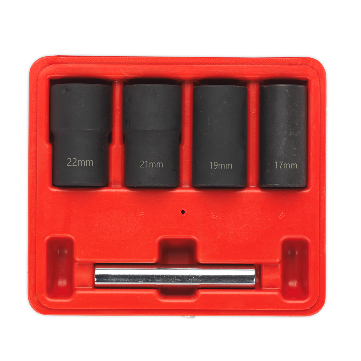 Sealey 5pc 1/2"Sq Drive Locking Wheel Nut Removal Set SX201